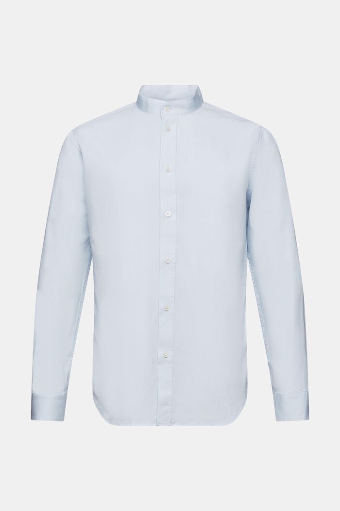Skjorta med ståkrage, LIGHT BLUE, detail image number 6