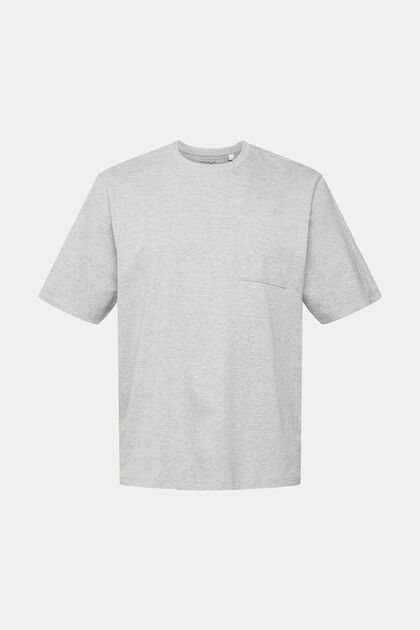 T-shirt i melerad jersey, LENZING™ ECOVERO™