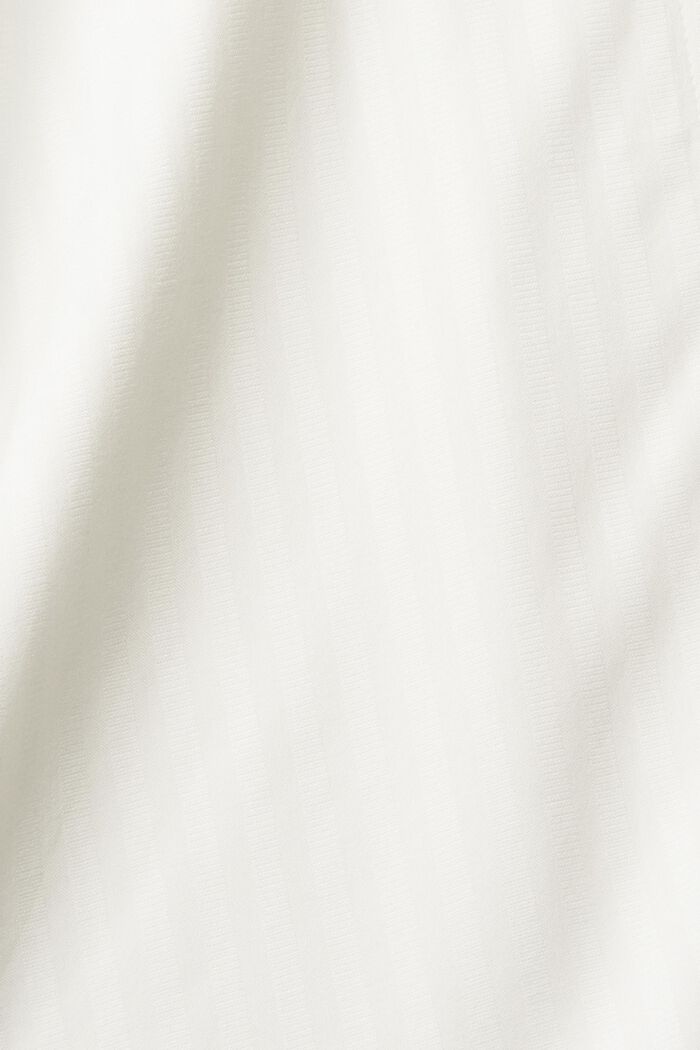 Blus med rynkad krage, LENZING™ ECOVERO™, OFF WHITE, detail image number 1