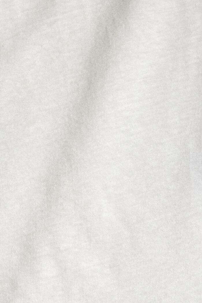 Med linne: T-shirt med V-ringning, OFF WHITE, detail image number 3