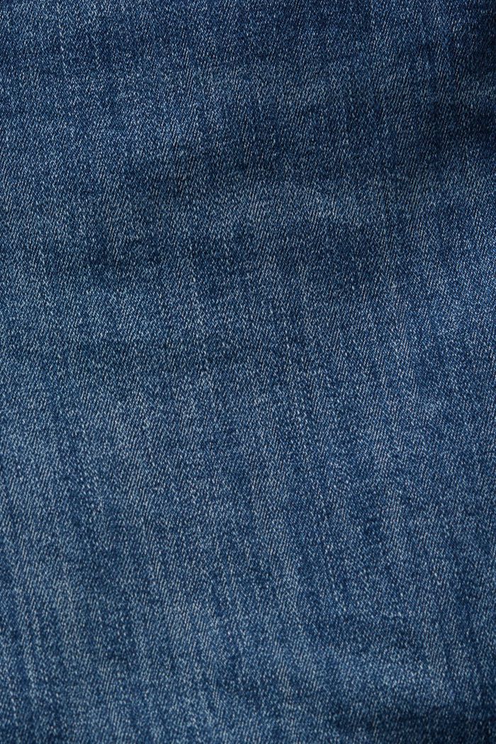 Jeansshorts med stretch, BLUE MEDIUM WASHED, detail image number 5