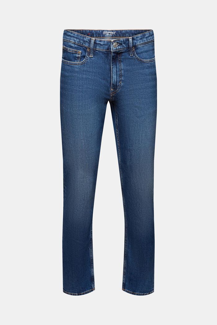 Återvunnet: slim fit jeans, BLUE MEDIUM WASHED, detail image number 7