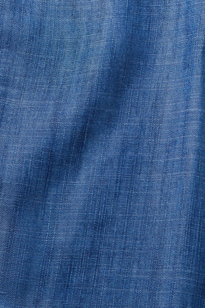 Av TENCEL™: Midikjol i jeanslook, BLUE MEDIUM WASHED, detail image number 5