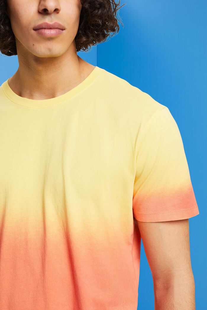 Tvåfärgad färgskiftande T-shirt, LIGHT YELLOW, detail image number 2