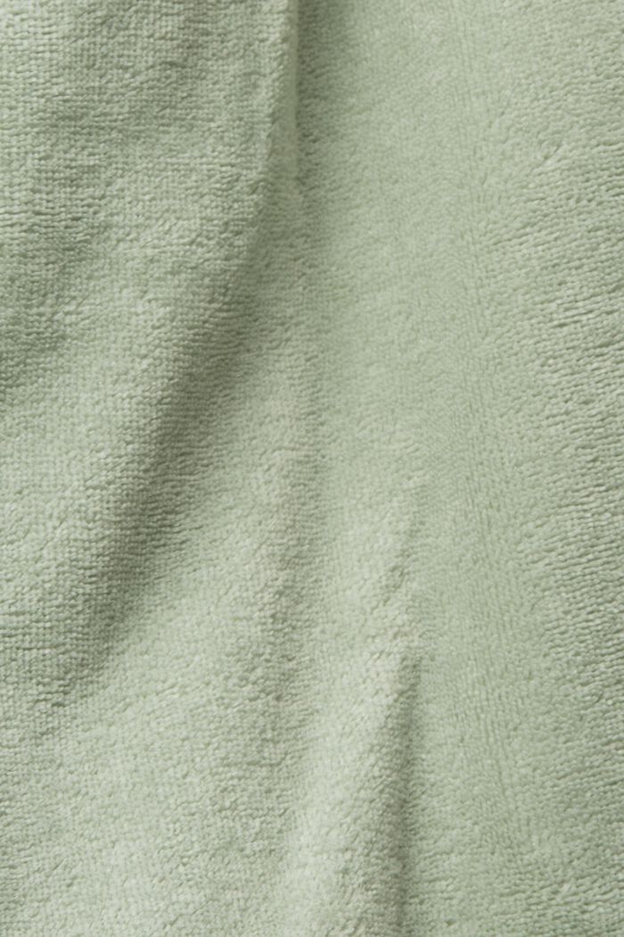 Badrock i frotté med huva, SOFT GREEN, detail image number 1