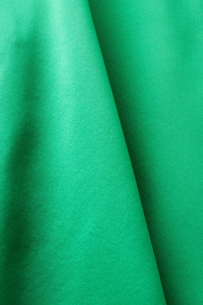 Skjorta i silkessatin, GREEN, detail image number 4
