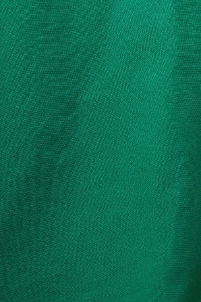 Utilityskjorta i bomull, DARK GREEN, detail image number 4