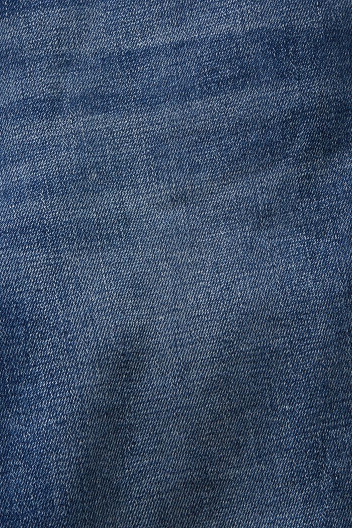 Skinny-jeans med mellanhög midja, BLUE MEDIUM WASHED, detail image number 5