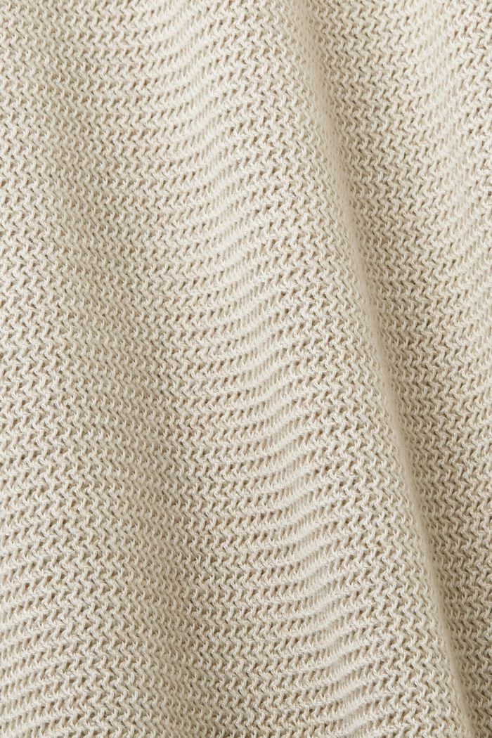 Randig tröja, LIGHT TAUPE, detail image number 4