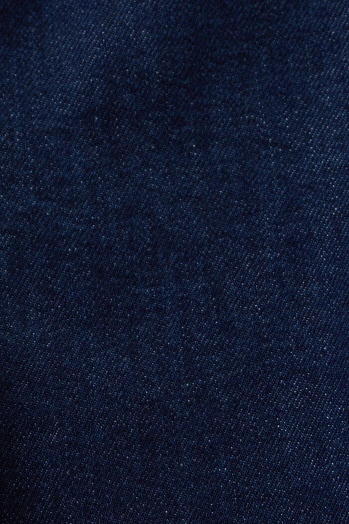 Jeans med raka ben och hög midja, BLUE RINSE, detail image number 6