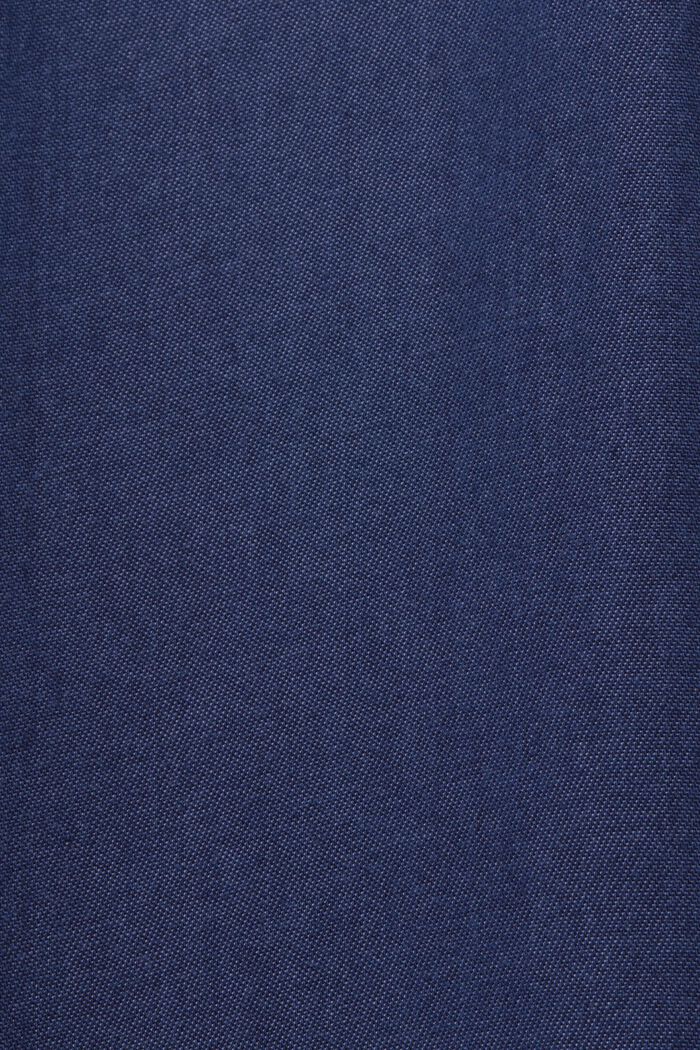Skjortklänning i TENCEL™ denim med skärp, BLUE DARK WASHED, detail image number 5