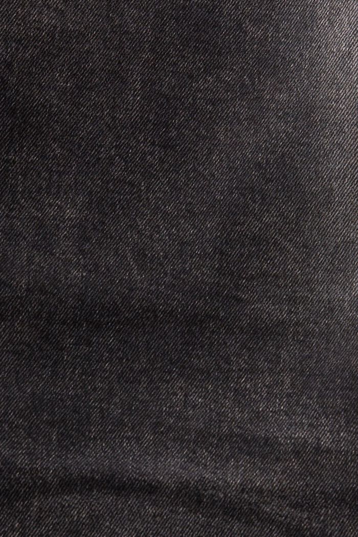 Urtvättade stretchjeans, BLACK MEDIUM WASHED, detail image number 7