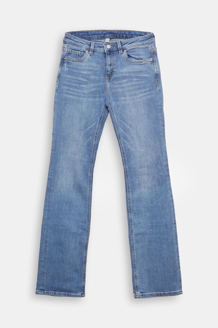 Superstretchiga jeans med ekologisk bomull