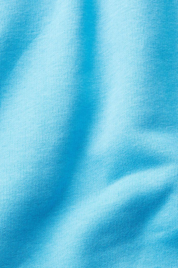 Sweatshirt med huva, TURQUOISE, detail image number 5