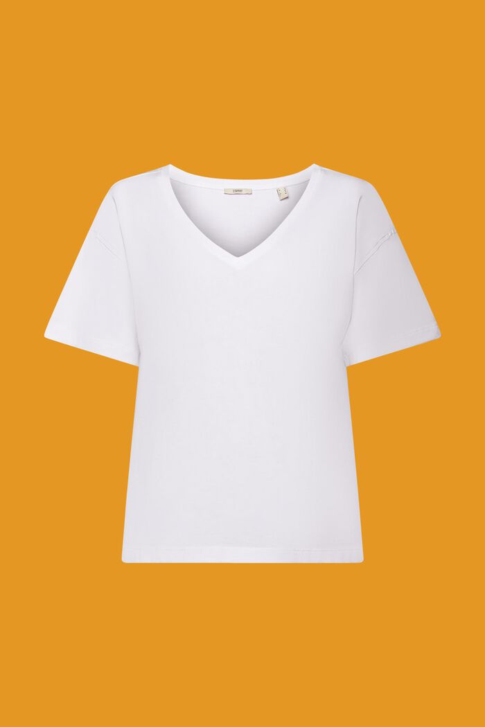 Oversize-t-shirt, TENCEL™, WHITE, detail image number 5