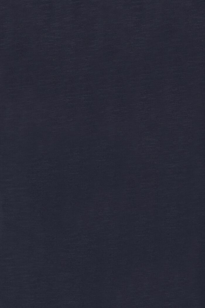 Klänning av jersey i ekologisk bomull, NIGHT SKY BLUE, detail image number 4
