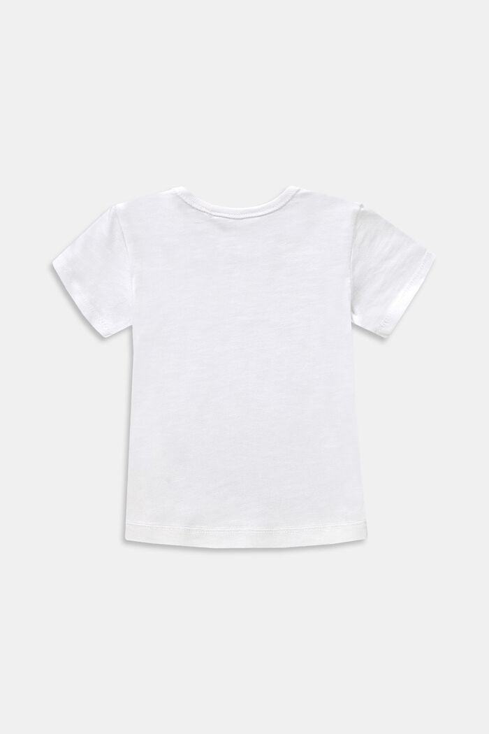 T-shirt med färgskiftning, 100% ekologisk bomull, WHITE, detail image number 1