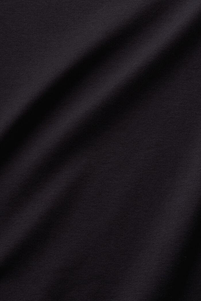 T-shirt med båtringning, BLACK, detail image number 5