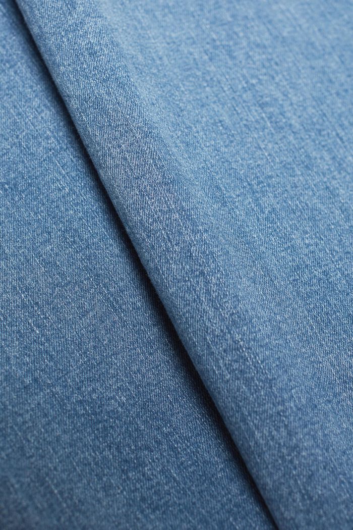 Jeans med vida ben, BLUE MEDIUM WASHED, detail image number 6