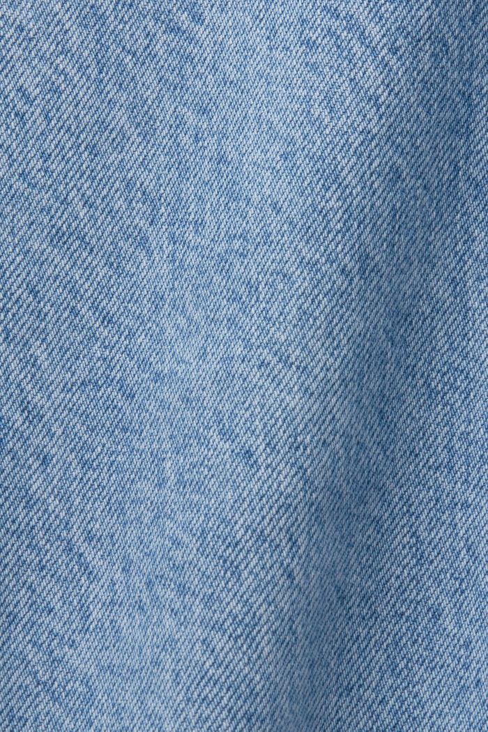 Jeans i 80-talsmodell med rak passform, BLUE MEDIUM WASHED, detail image number 5