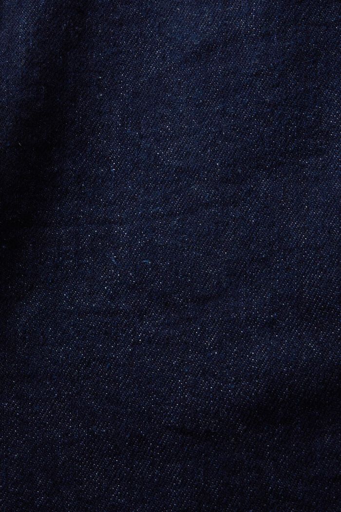 Raka jeans med medelhög midja, BLUE RINSE, detail image number 6