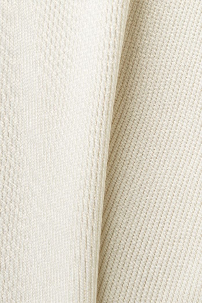 Ribbstickad tröja med rund ringning, ICE, detail image number 5
