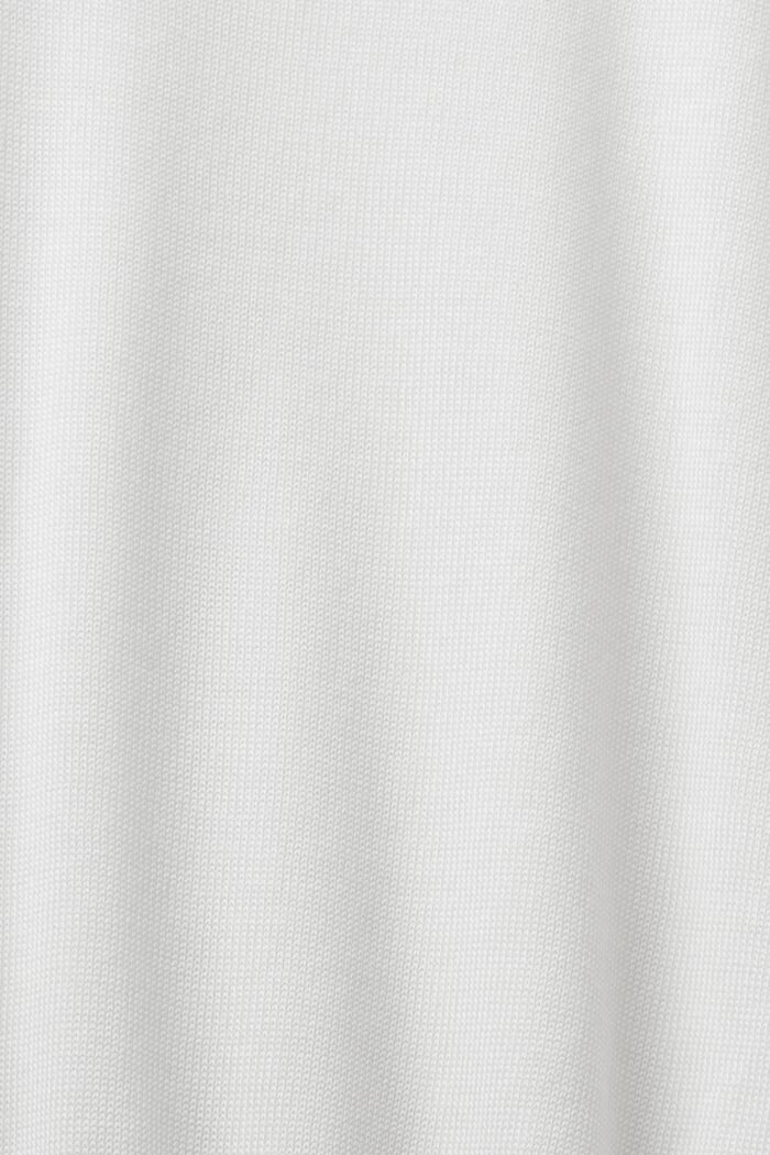 V-ringad tröja, OFF WHITE, detail image number 4