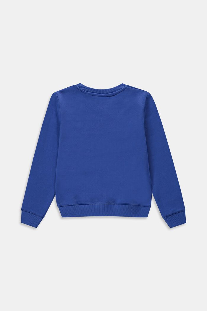 Sweatshirt i bomull med tryck, BLUE LAVENDER, detail image number 1