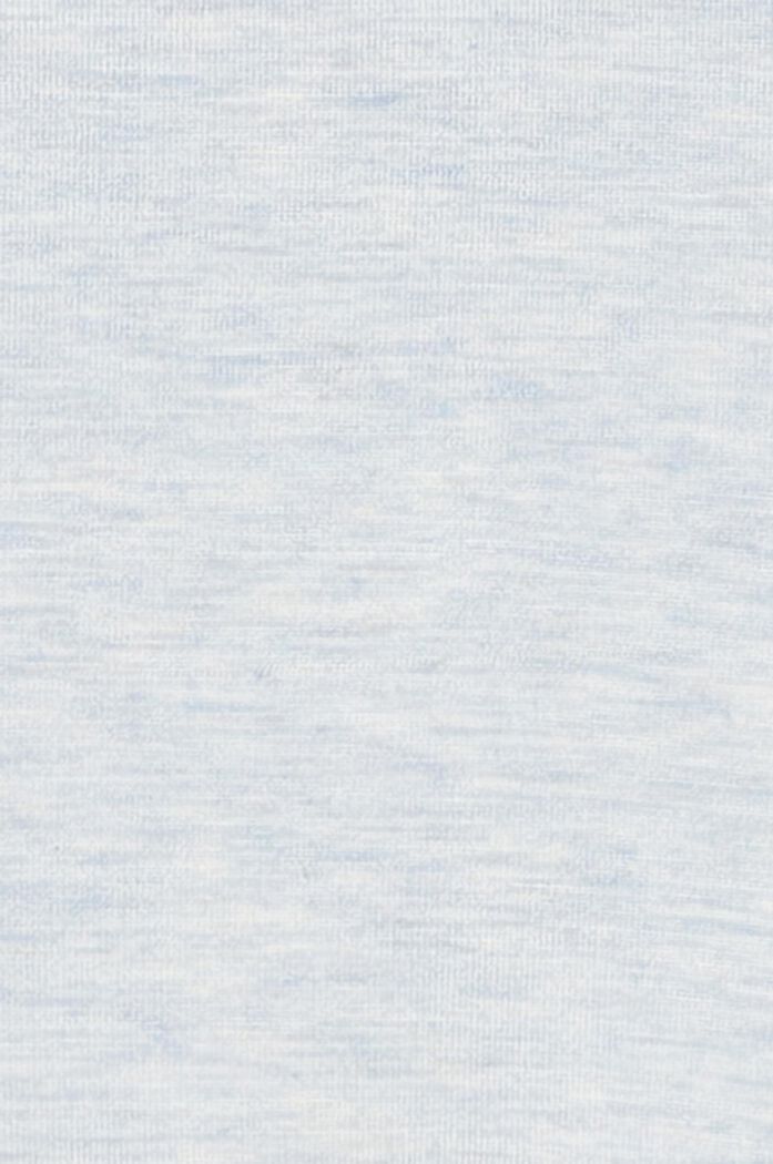 Jerseyblus med avtagbart skärp, LIGHT BLUE, detail image number 3