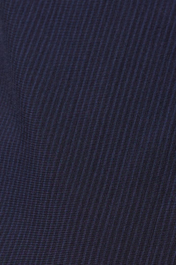 Randig jerseypyjamas, LENZING™ ECOVERO™, NAVY, detail image number 3