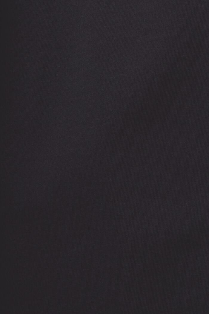 Unisex T-shirt i ekologisk bomullsjersey med tryck, BLACK, detail image number 6