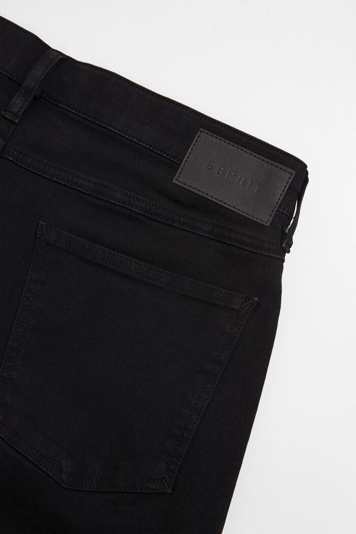 Jeans i ekologisk bomull, BLACK RINSE, detail image number 6