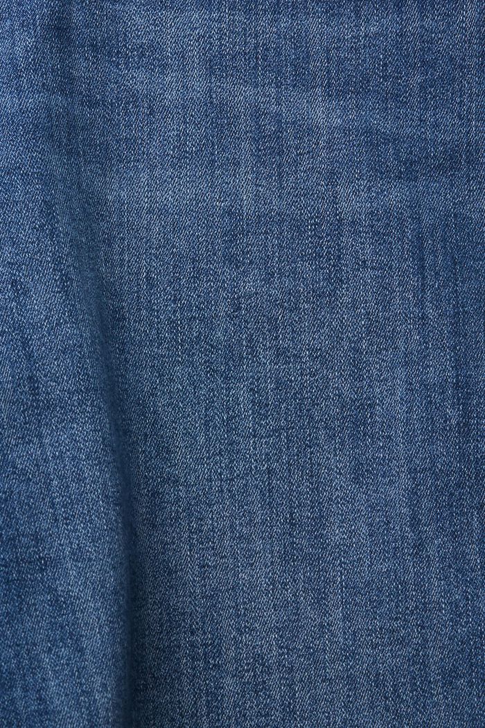 Jeansshorts med stretch, BLUE MEDIUM WASHED, detail image number 6