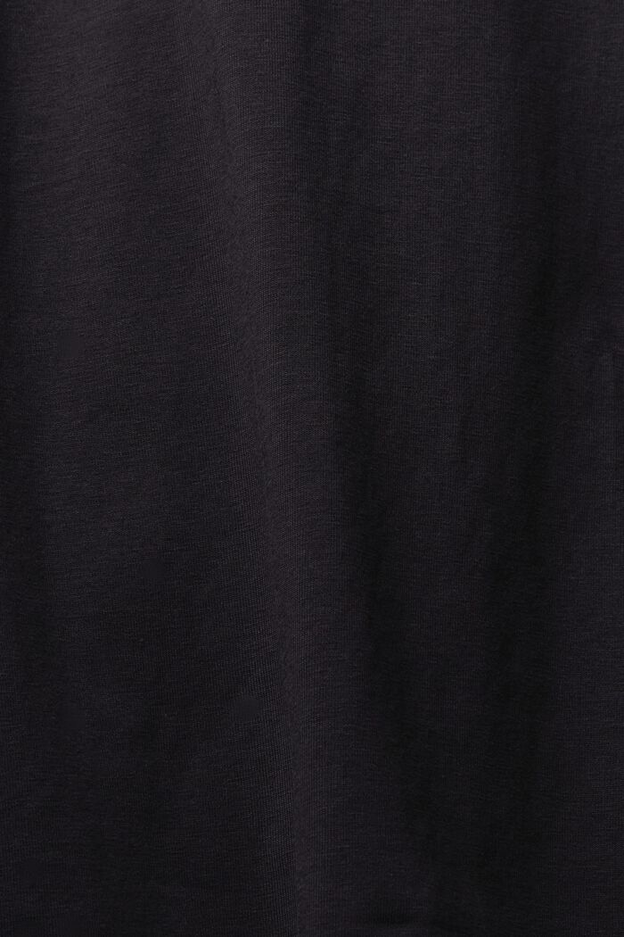 Pyjamasset med spetsdetaljer, BLACK, detail image number 1