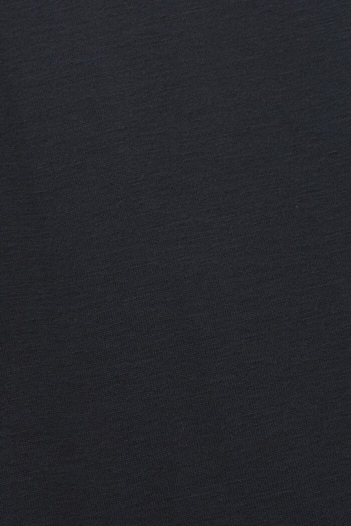 Blusklänning i jersey, BLACK, detail image number 6