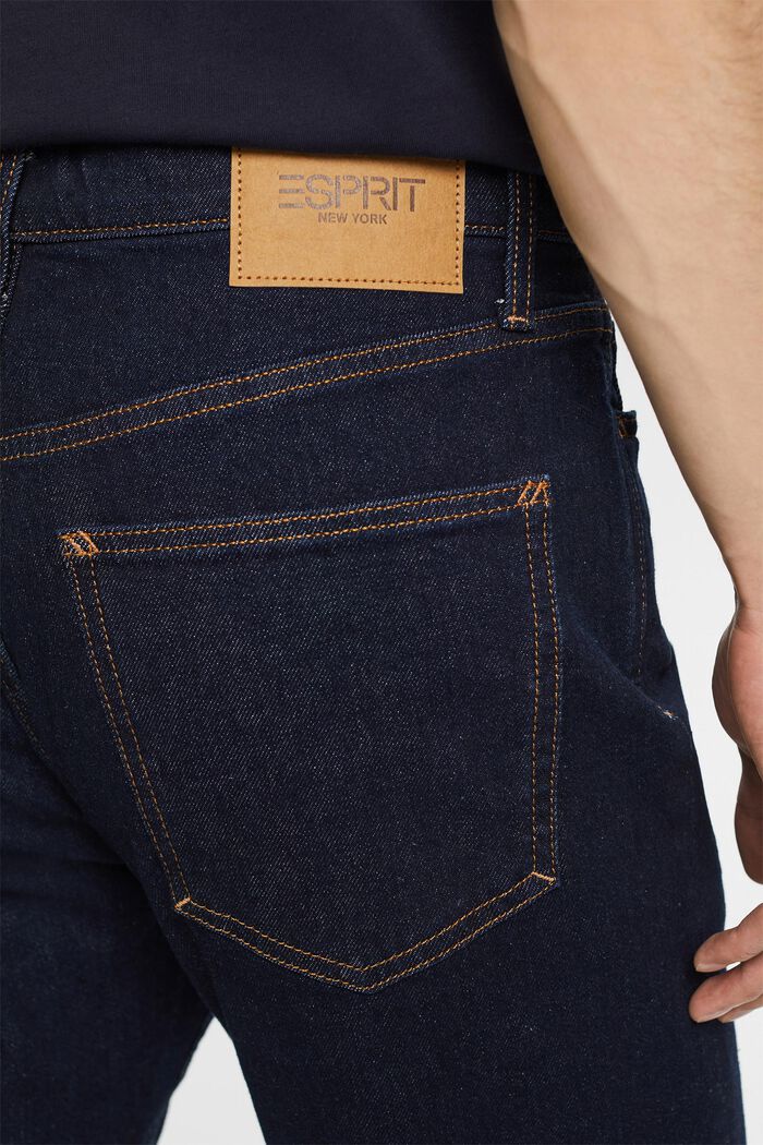 Jeans med avsmalnande passform, BLUE RINSE, detail image number 4