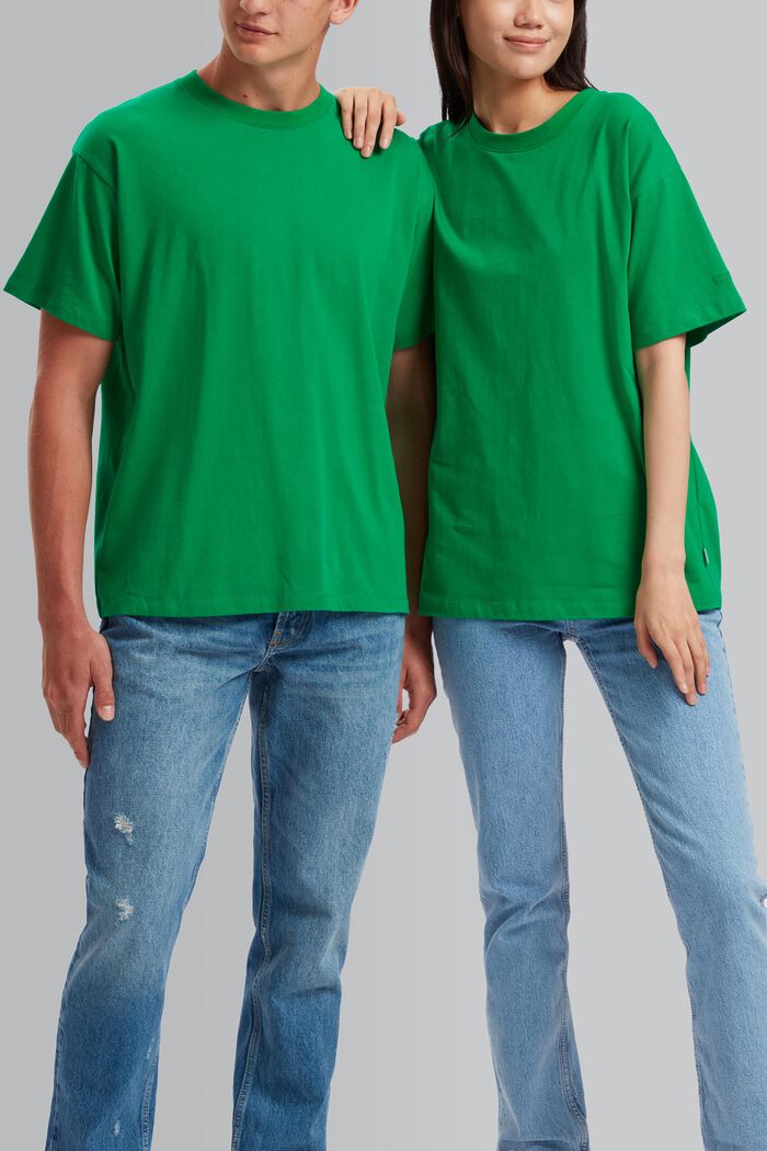 T-shirt med ryggtryck i unisexmodell