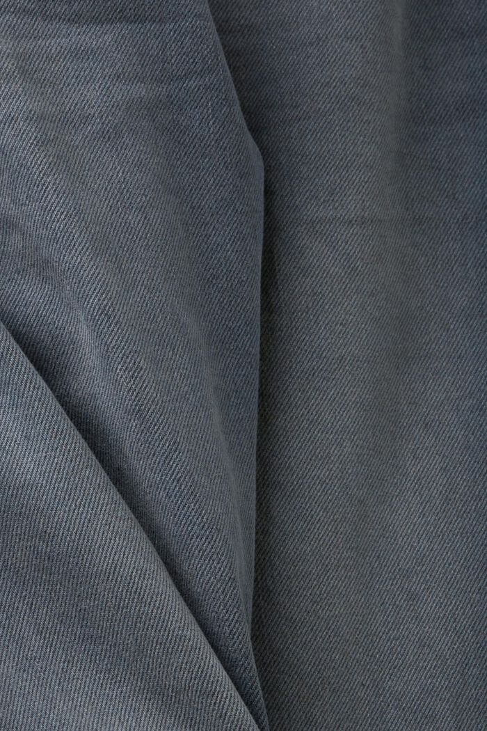 Avslappnade jeans med smal passform, GREY BLUE, detail image number 6