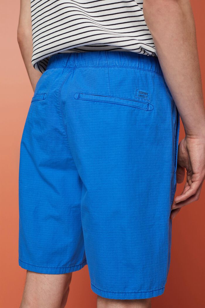 Shorts med dragsko i midjan, BRIGHT BLUE, detail image number 6