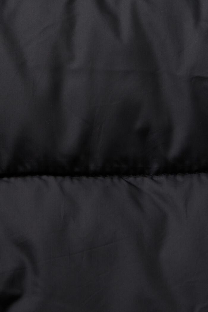 Återvunnet: dunkappa med huva, BLACK, detail image number 5
