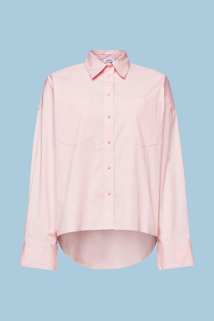 Randig button down-skjorta, PINK/LIGHT BLUE, detail image number 6