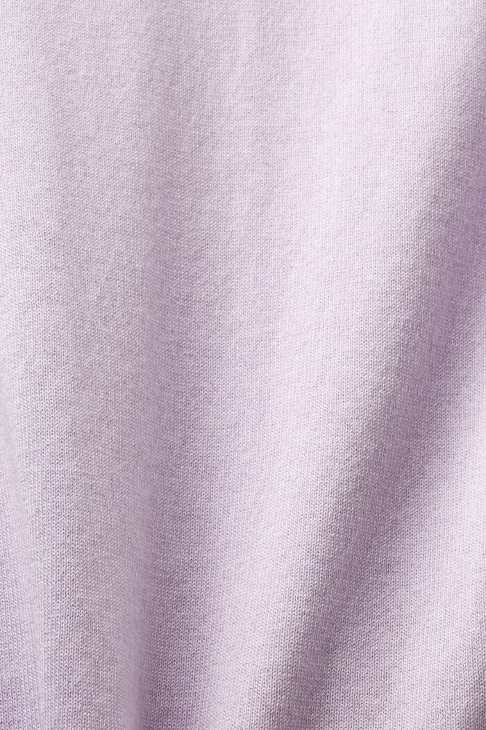 Tvåfärgad kortärmad tröja, LAVENDER, detail image number 5