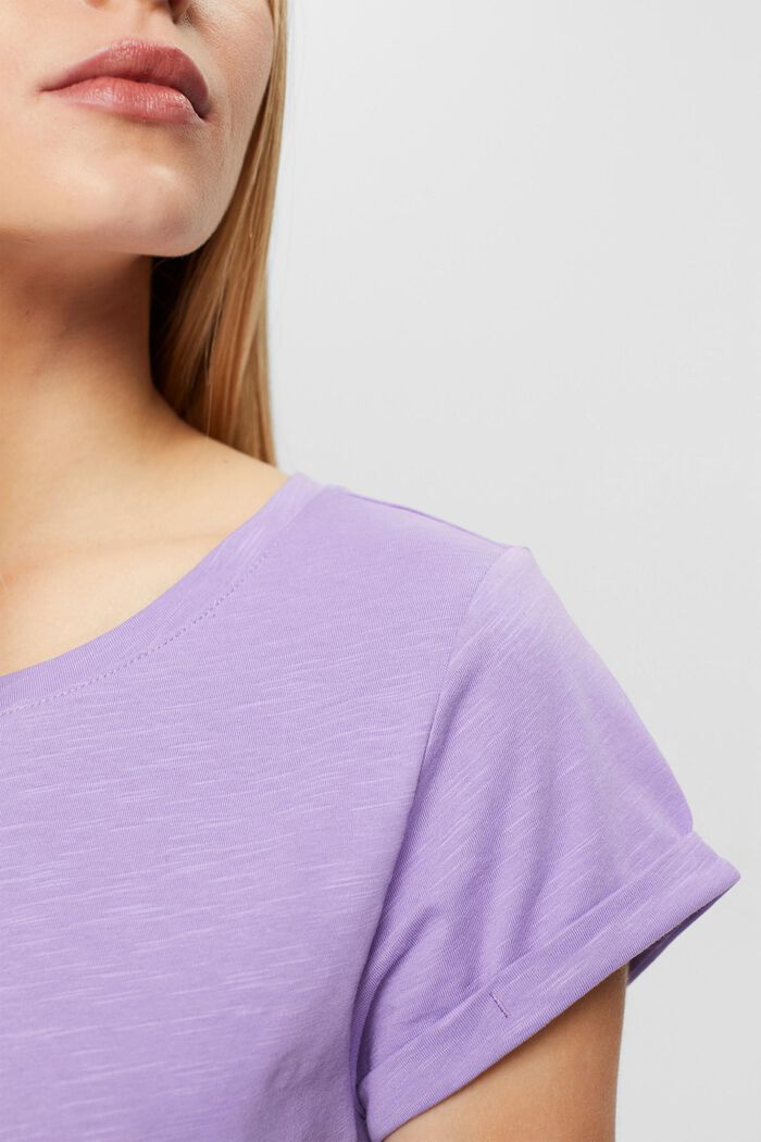 Enfärgad T-shirt, LILAC COLORWAY, detail image number 0