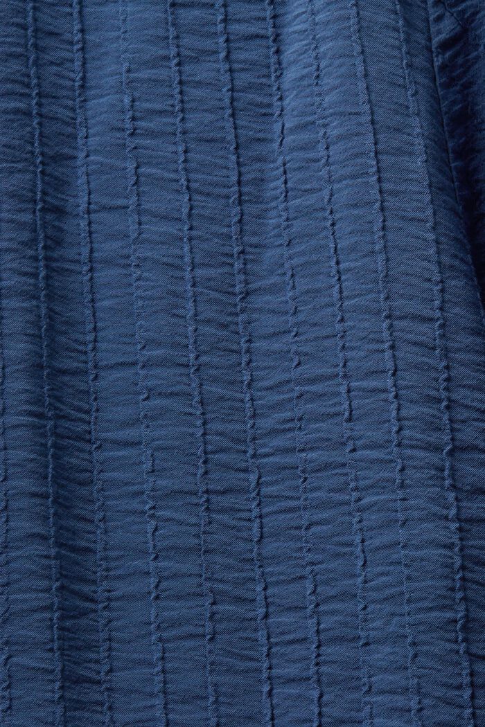 Miniklänning med textur och volang, GREY BLUE, detail image number 5