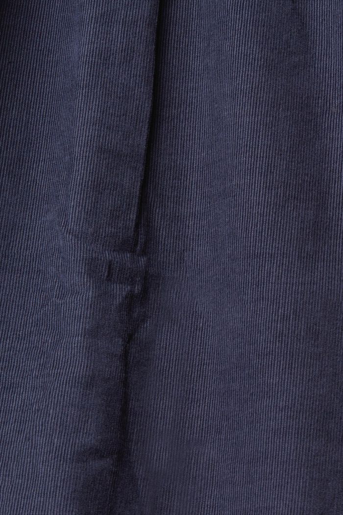 Blus i manchester, NAVY, detail image number 1