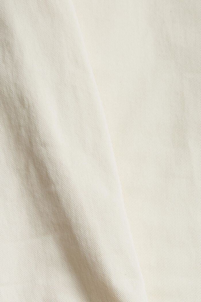 Stretchbyxa med dragkedjedetalj, OFF WHITE, detail image number 1