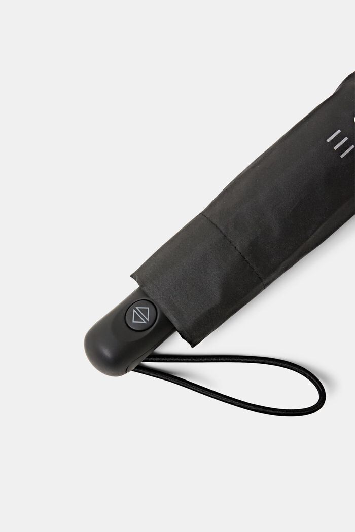 Easymatic kompakt väskparaply i svart, BLACK, detail image number 0
