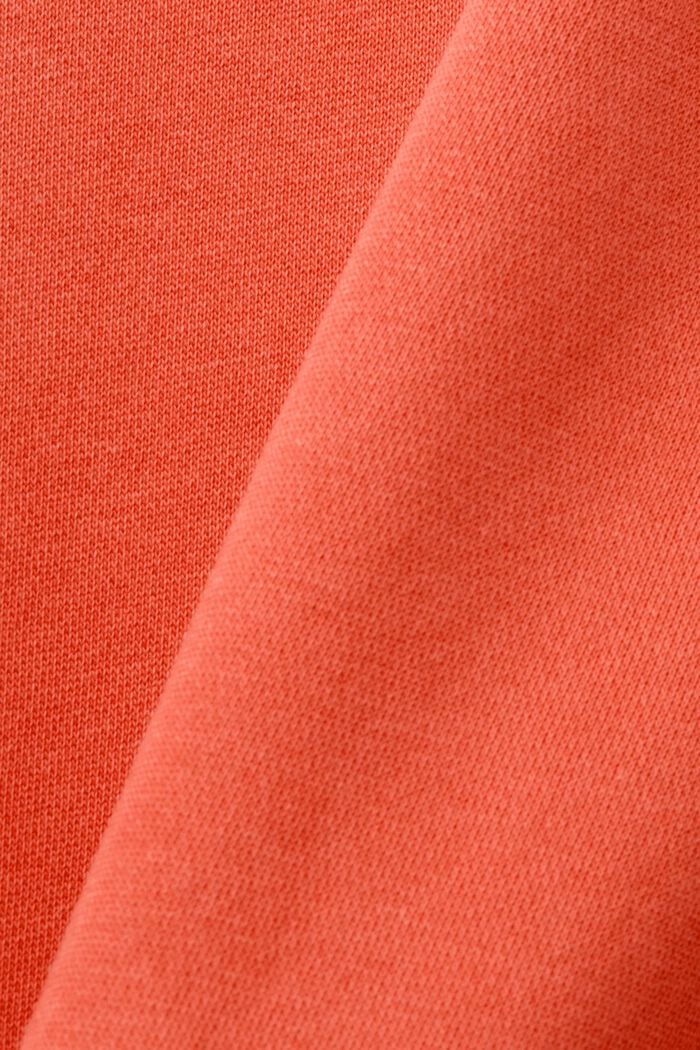 sweatshirt med huva, RED, detail image number 4
