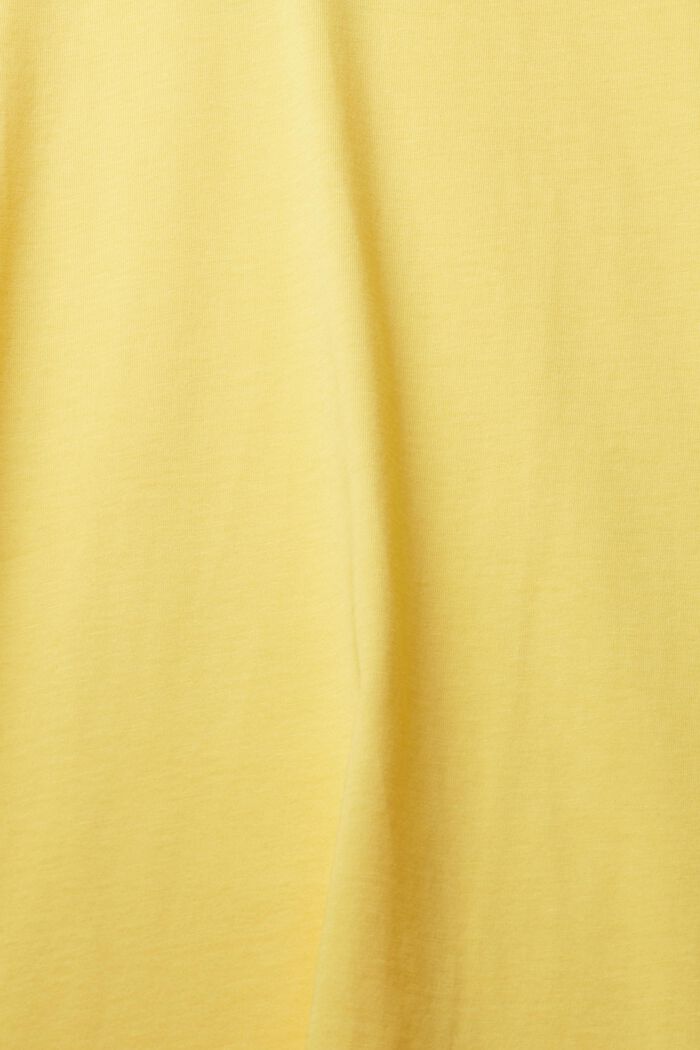 T-shirt i jersey, 100% bomull, YELLOW, detail image number 1