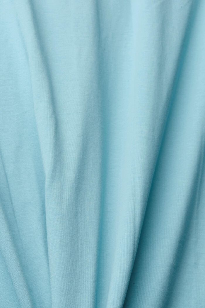 T-shirt i jersey med tryck, LIGHT TURQUOISE, detail image number 5